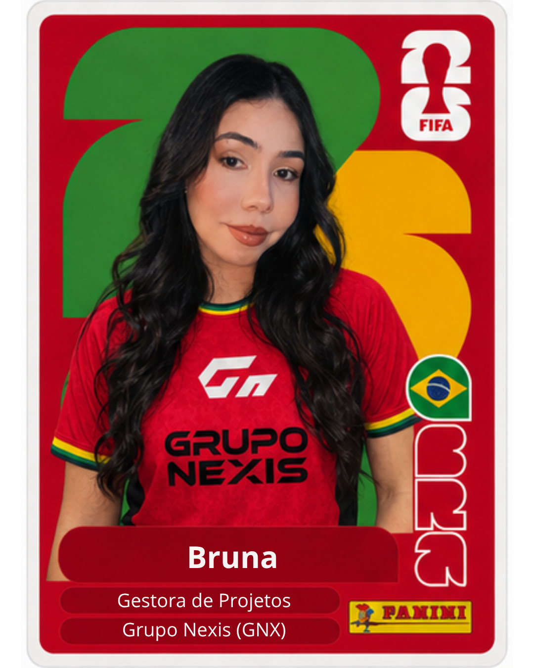 Cartinha de Bruna